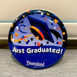 2/$7 - “Just Graduated!” Disney Button